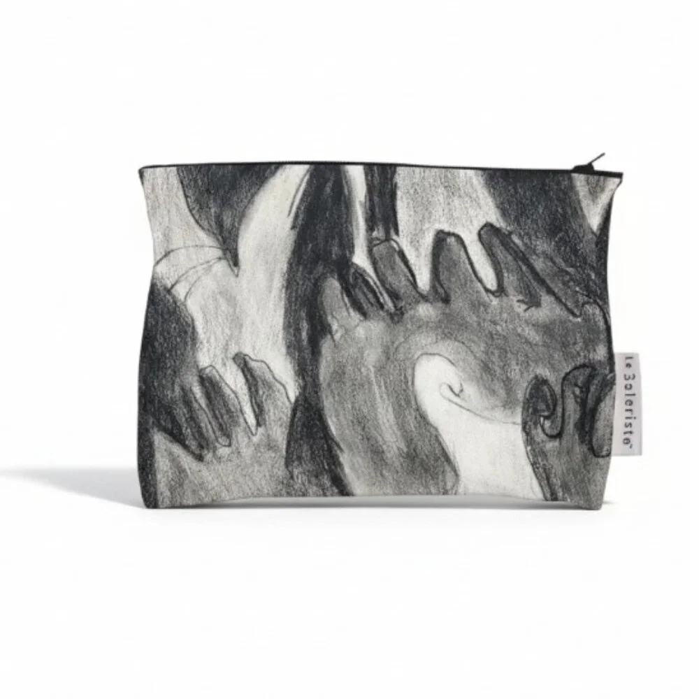 Raise Your Hand  Lou Black Pouch